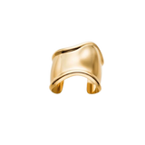 Ripple Gold Cuff Bracelet