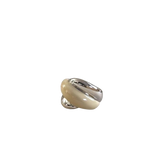 Ivory Twist Ring