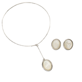 Ivory Orb Earrings