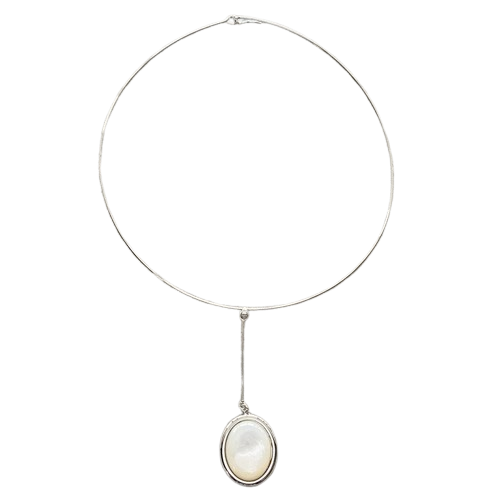 Ivory Orb Drop Choker - Verafied New York