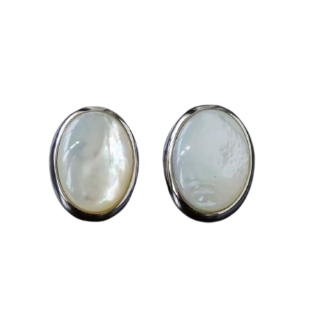 Ivory Orb Earrings