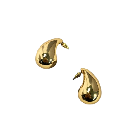 Gold Teardrop Earrings