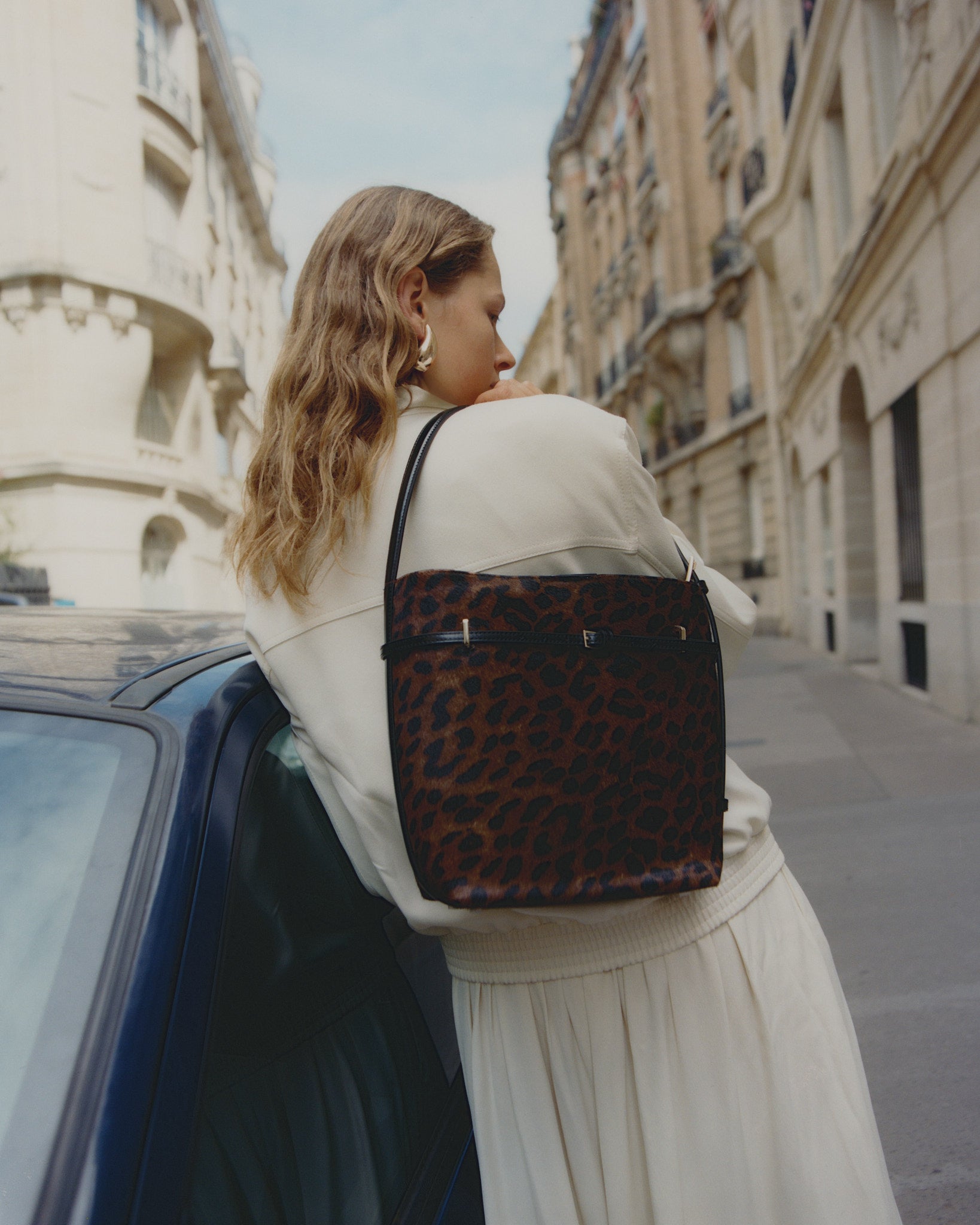Small Leopard Belted Tote Bag (Selfridges x VERAFIED Exclusive)