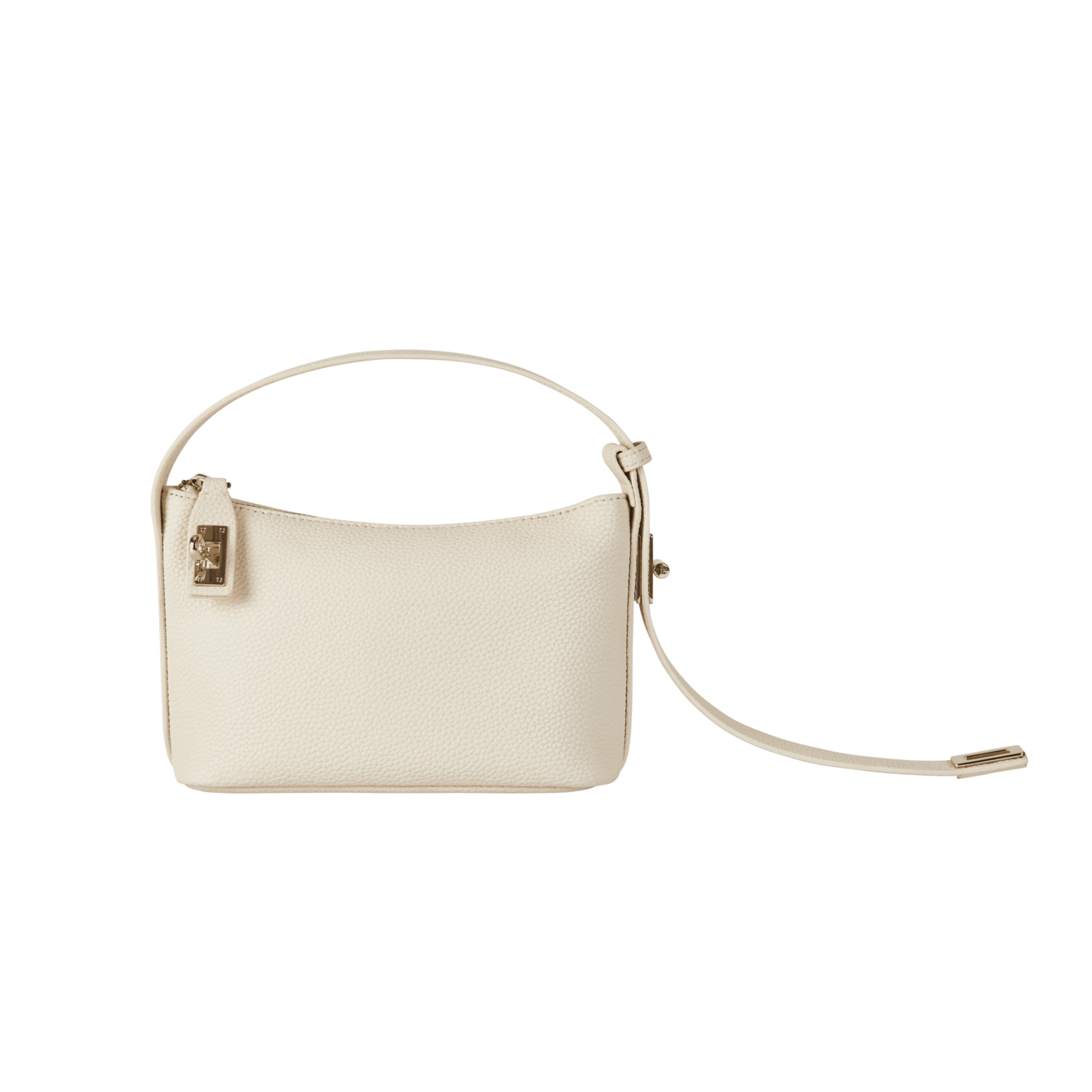 Ivory Twister Hobo Handbag