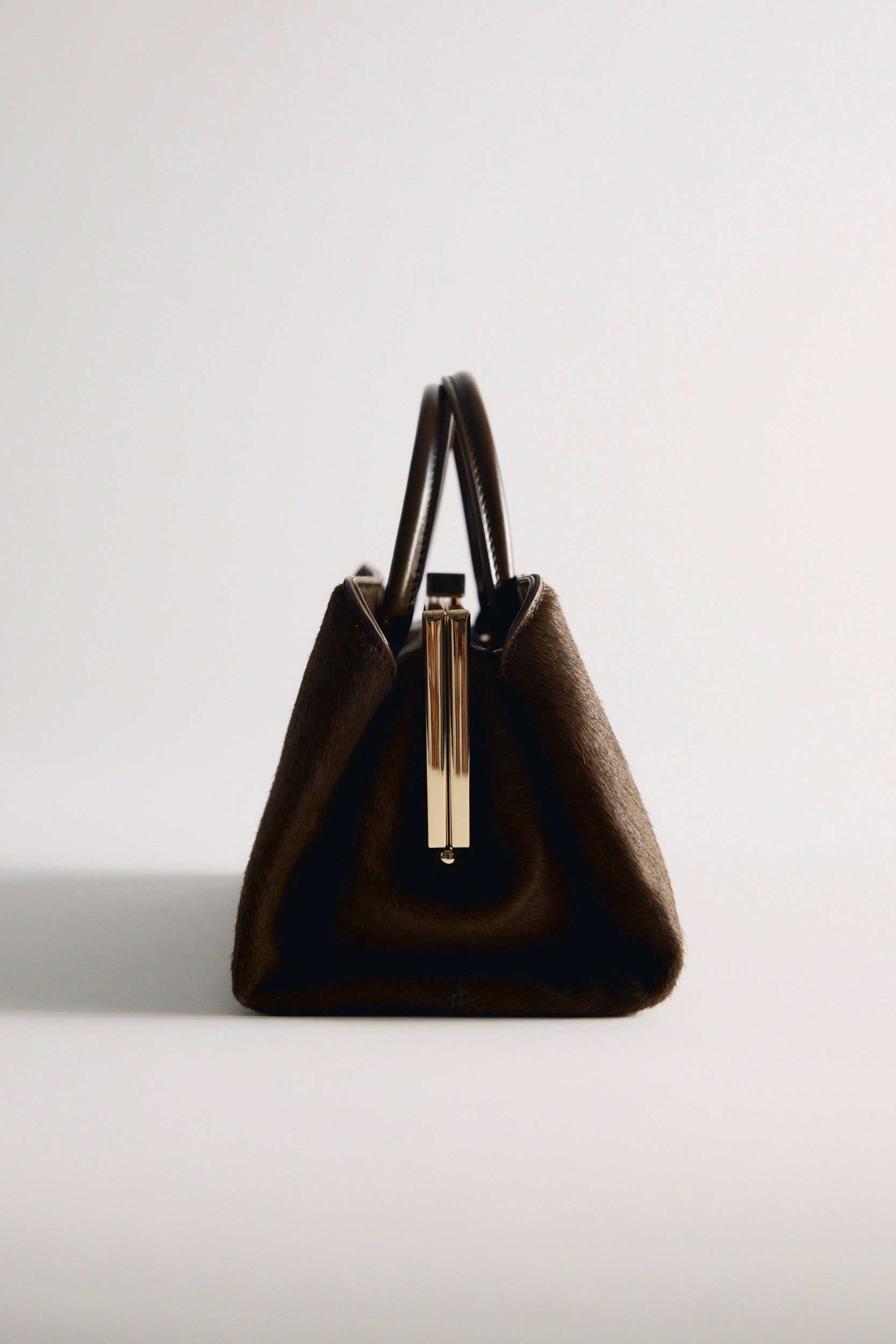 Olive Calf Hair Éclair Bag(Moda Operandi x VERAFIED Exclusive Collection)