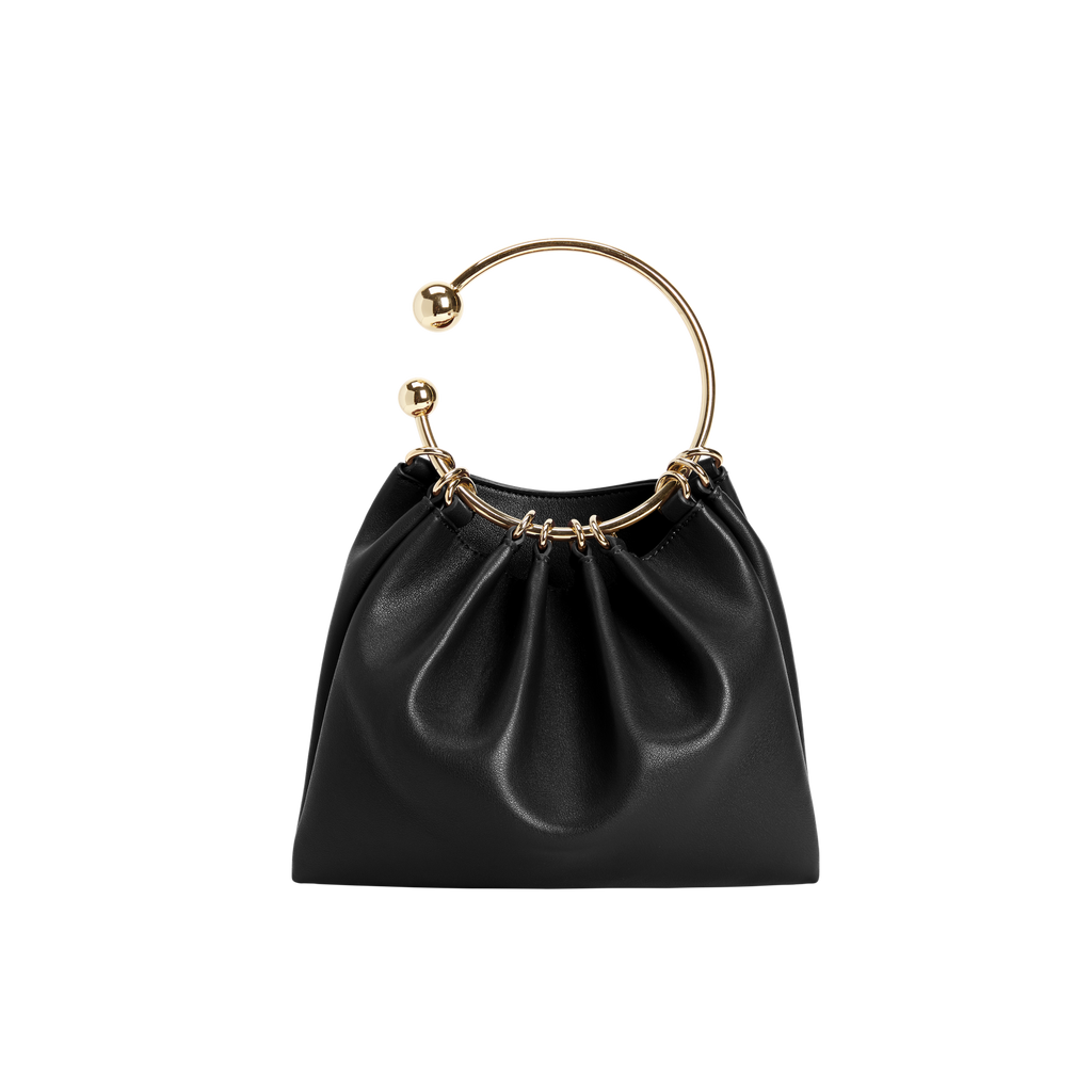 Black Ring Handle Bag