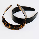 Tortoiseshell Wide Headband (Final Sale）