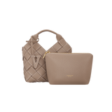 Etoupe Woven Basket Bag