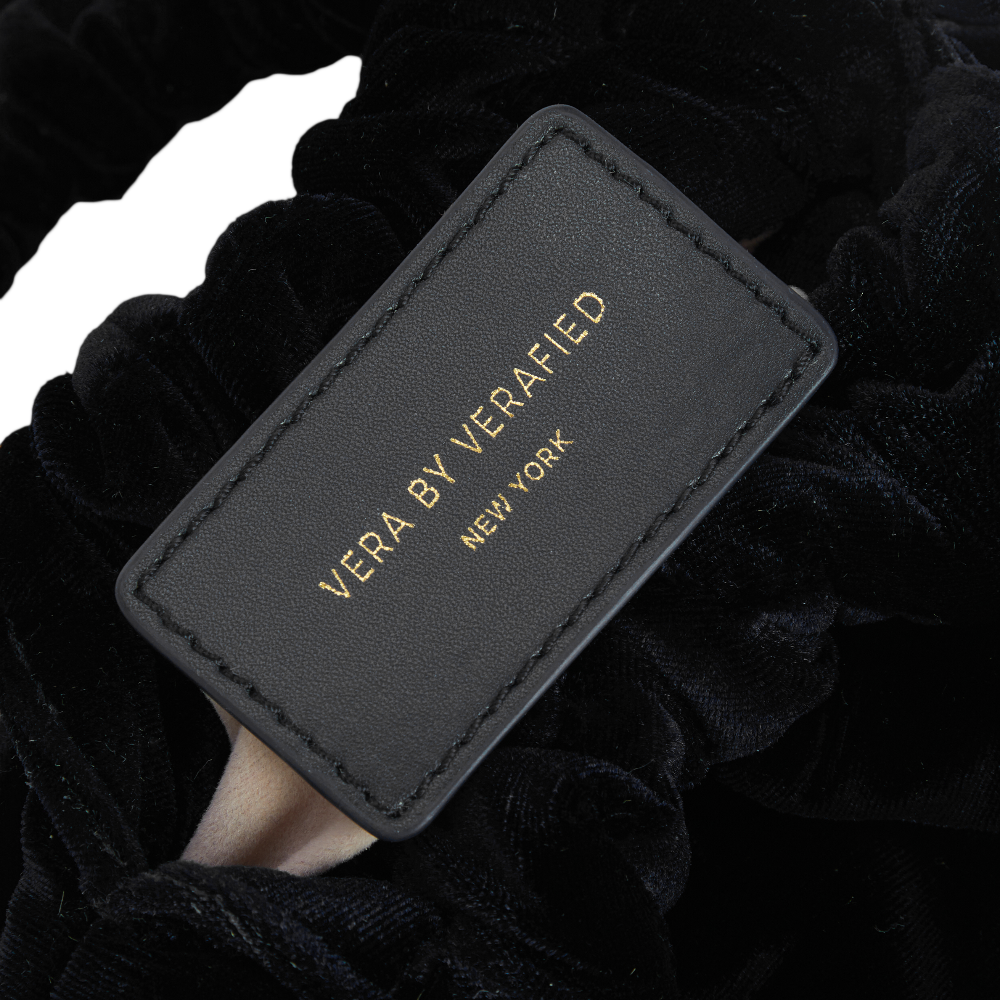 Black Velvet Mini Cloud Bag_VERAFIED