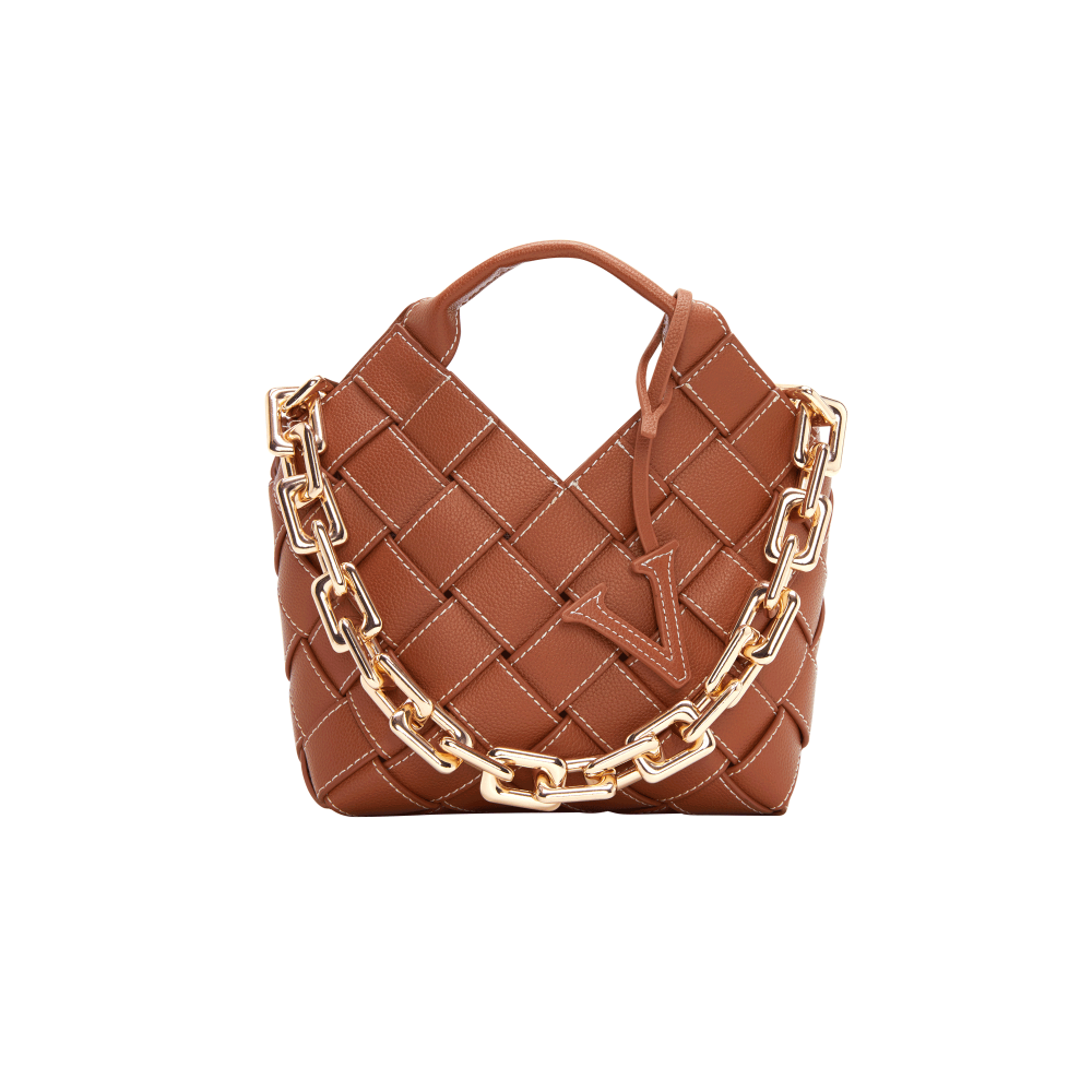 Mini Caramel Basket Shoulder Handbag - Verafied New York Mini Caramel Basket Shoulder Handbag - Verafied New York