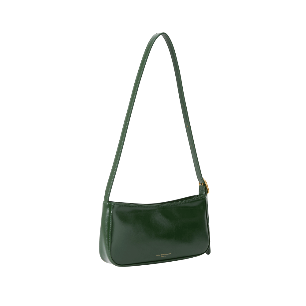 coach pennie shoulder bag green