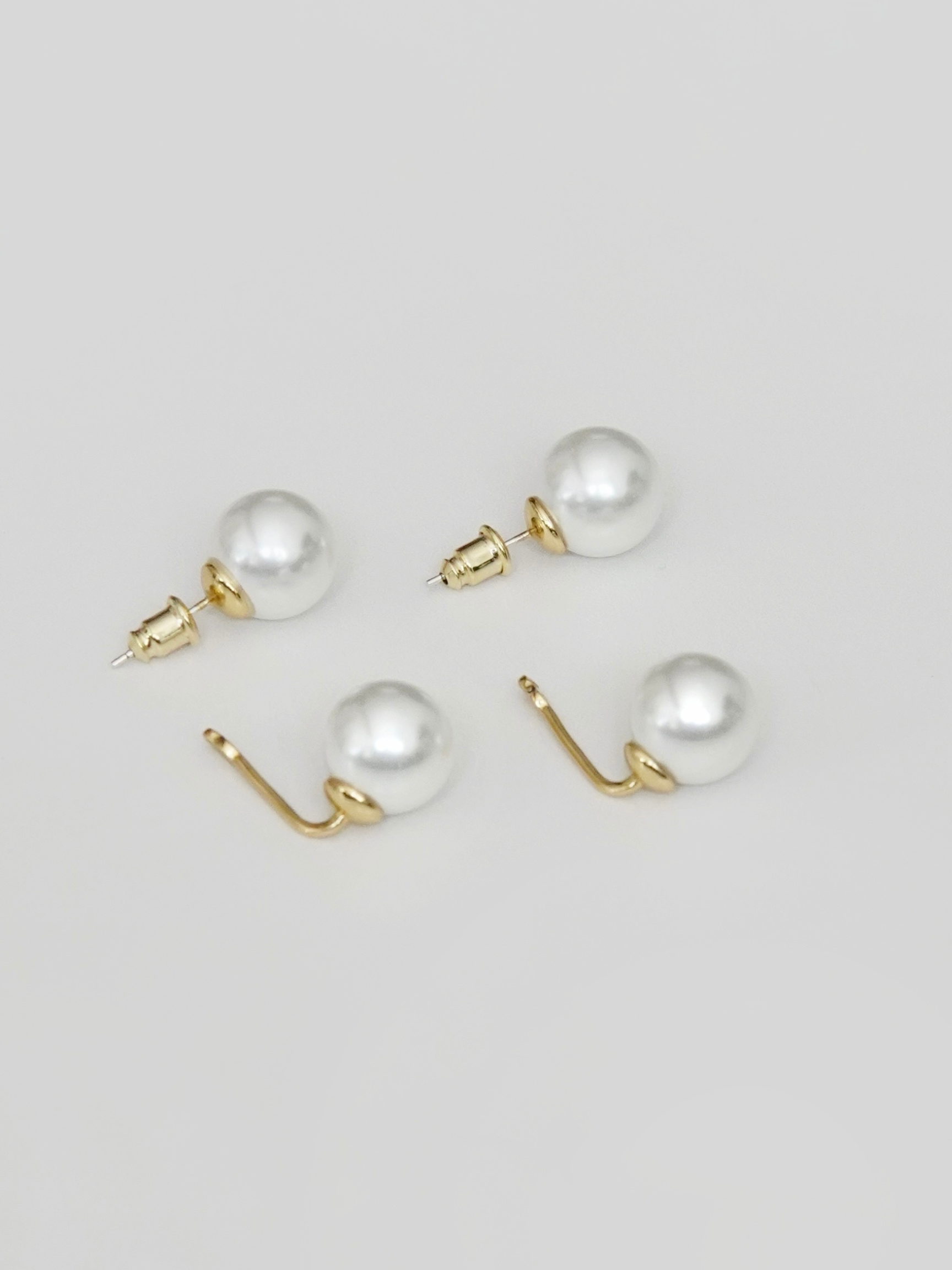 Iris Pearl Earrings (Final Sale)