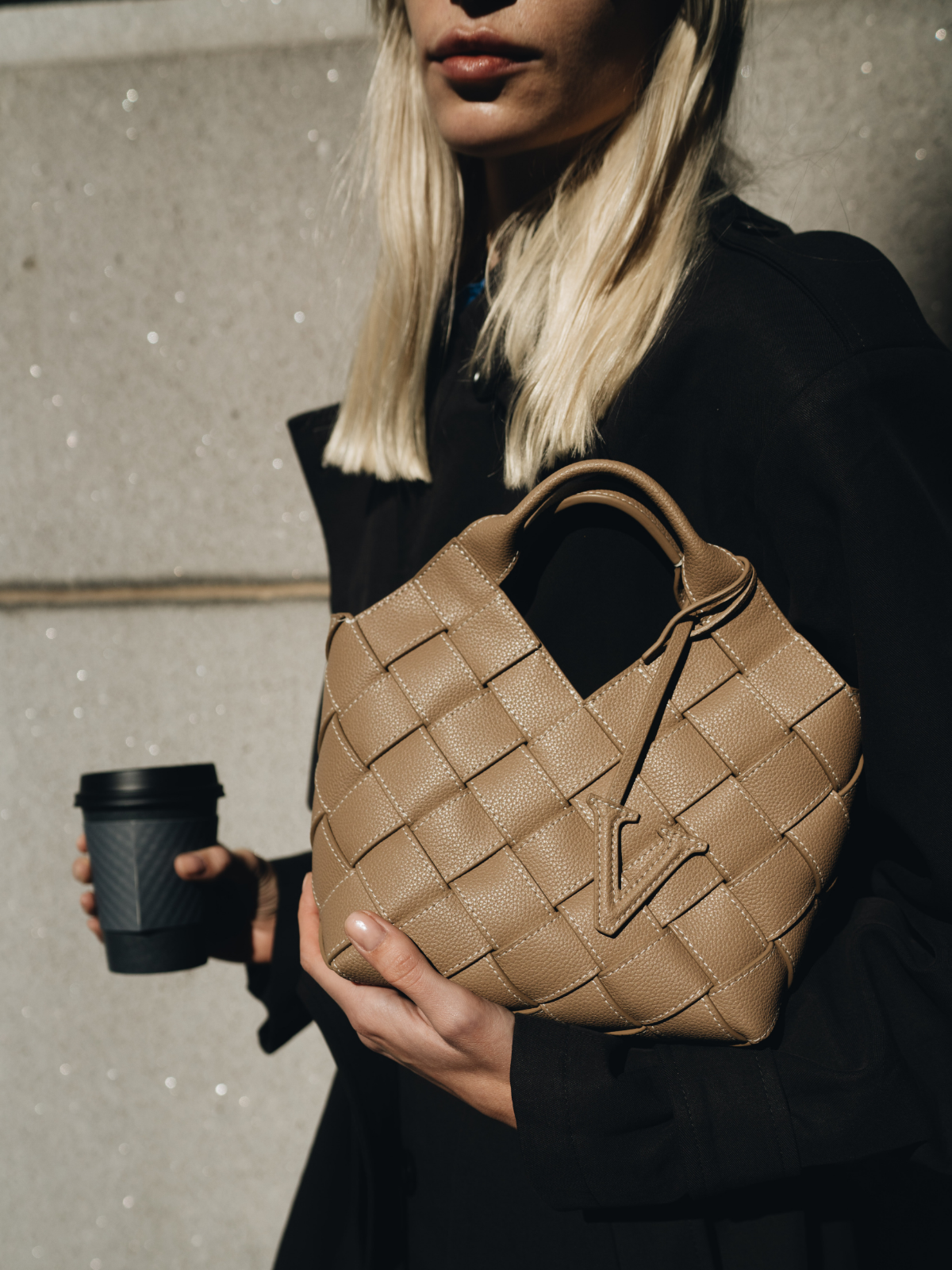 Etoupe Basket Bag Verafied New York