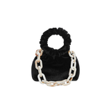 Black Velvet Mini Cloud Bag_VERAFIED