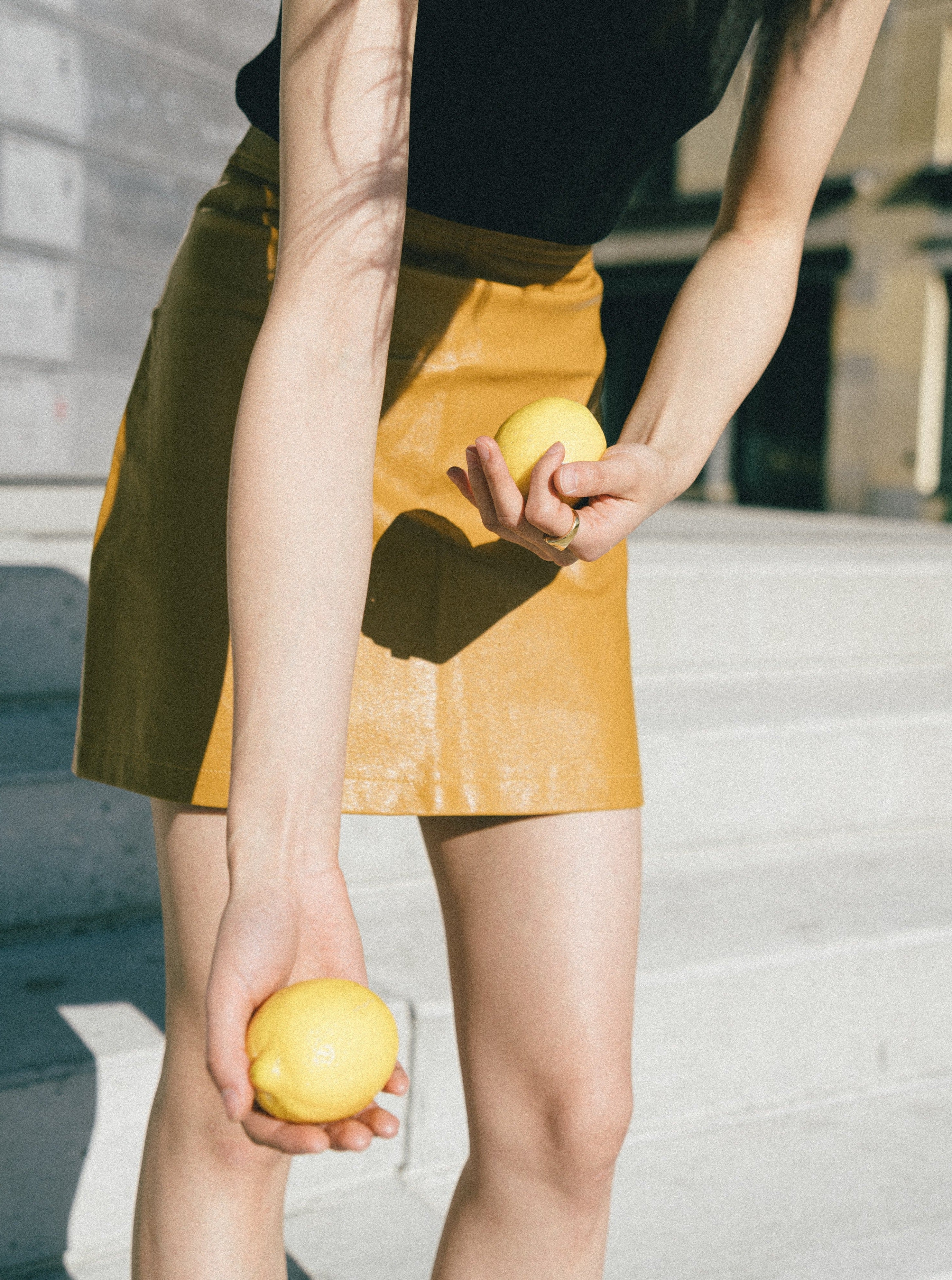 Mango Vegan Leather Skirt (Final Sale)