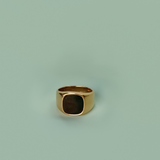 14k Gold Black Onyx Ring Set
